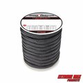 Extreme Max Extreme Max 3006.2318 BoatTector Double Braid Nylon Dock Line - 3/4" x 60', Black 3006.2318